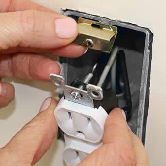 g-clip repairs broken damaged or stripped plastic electrical wall boxes|boxdoctor.